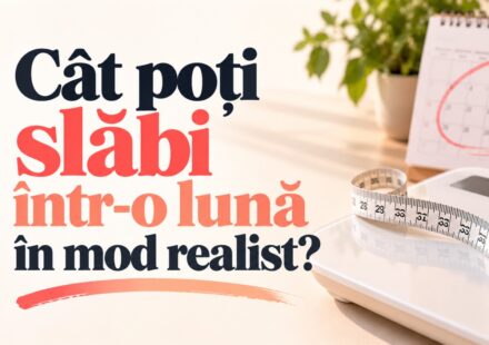 Cât poți slăbi într-o lună în mod realist?