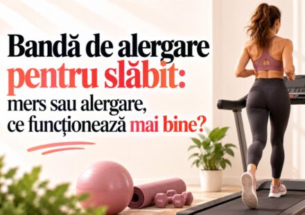 Bandă de alergare pentru slăbit: mers sau alergare, ce funcționează mai bine?