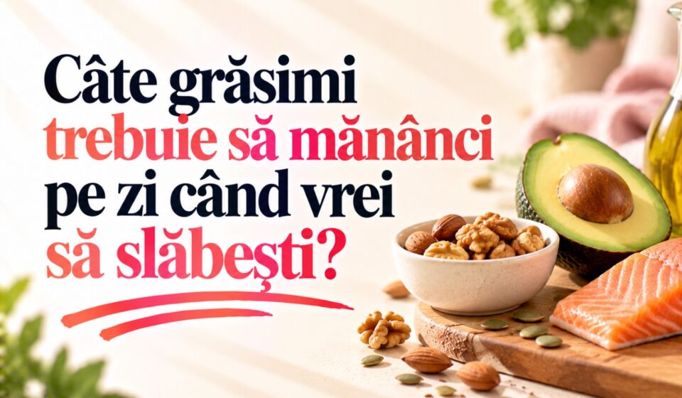 Câte grăsimi trebuie să mănânci pe zi când vrei să slăbești?