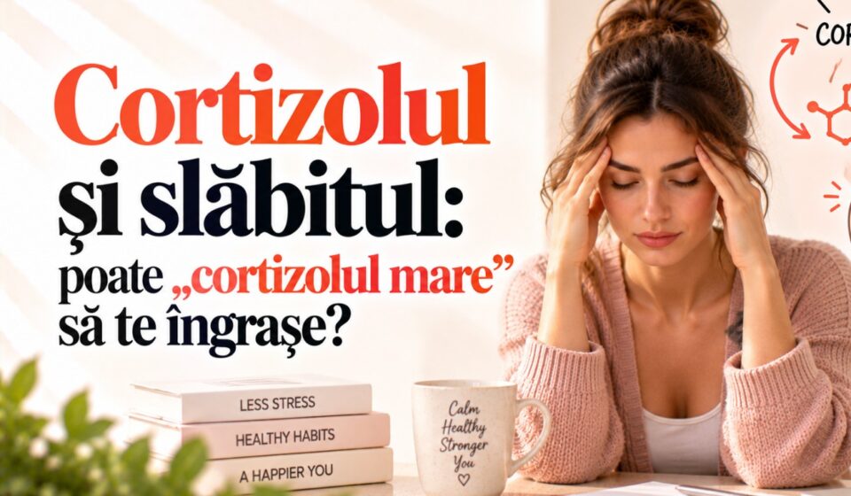 Cortizolul și slăbitul: poate „cortizolul mare” să te îngrașe
