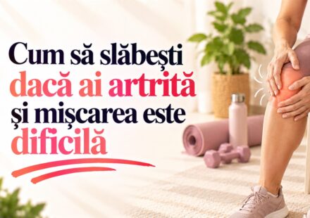 Cum să slăbești dacă ai artrită și mișcarea este dificilă