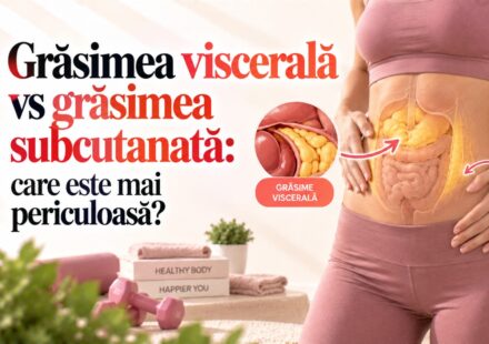Grăsimea viscerală vs grăsimea subcutanată: care este mai periculoasă