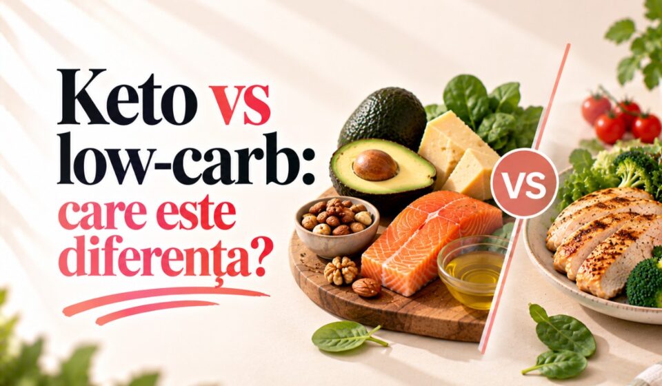 Keto vs low-carb: care este diferența?