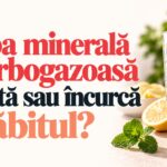 Apa minerală carbogazoasă ajută sau încurcă slăbitul?
