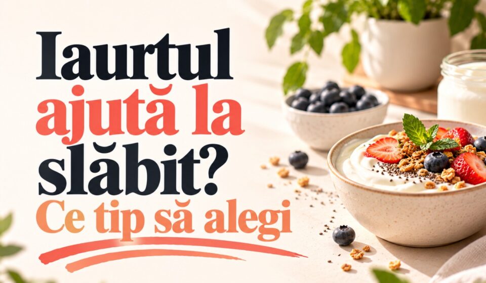 Iaurtul ajută la slăbit? Ce tip să alegi